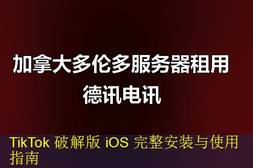 TikTok 破解版 iOS 完整安装与使用指南