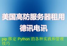 pip 绑定 Python 的各种实践和管理技巧-vps