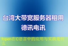 fopen在C语言中的应用与实践是什么-vps