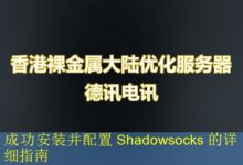 成功安装并配置 Shadowsocks 的详细指南-vps