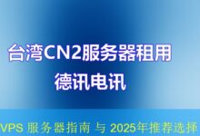 VPS 服务器指南 与 2025年推荐选择-vps