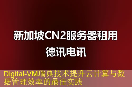 Digital-VM瑞典技术提升云计算与数据管理效率的最佳实践