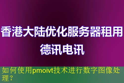 如何使用pmoivt技术进行数字图像处理？