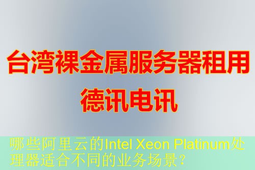 哪些阿里云的Intel Xeon Platinum处理器适合不同的业务场景？